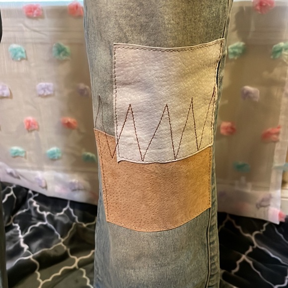 Joe Boxer leather patch jeans - Picture 4 of 14